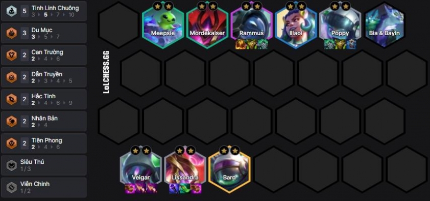 Cách chơi Đội hình Veigar Du Mục reroll thuần túy - ĐTCL mùa 17 831698